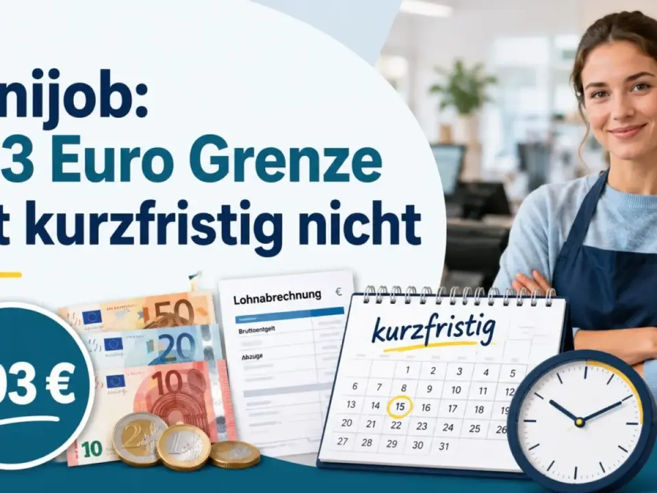 Minijob-Grenze: Was bei 603 Euro und Steuern wichtig ist